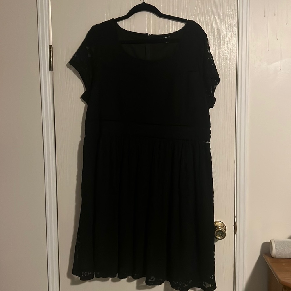 TORRID black lace dress SIZE 20